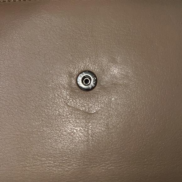 Fendi Beige/Black Leather Flap Continental Wallet - Picture 5 of 16